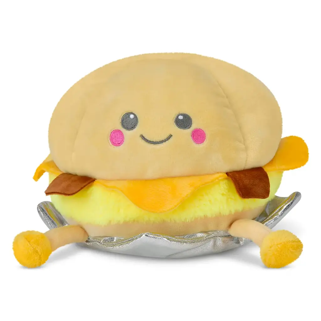 [780-5019] Bacon, Egg and Cheese Mini Plush Character