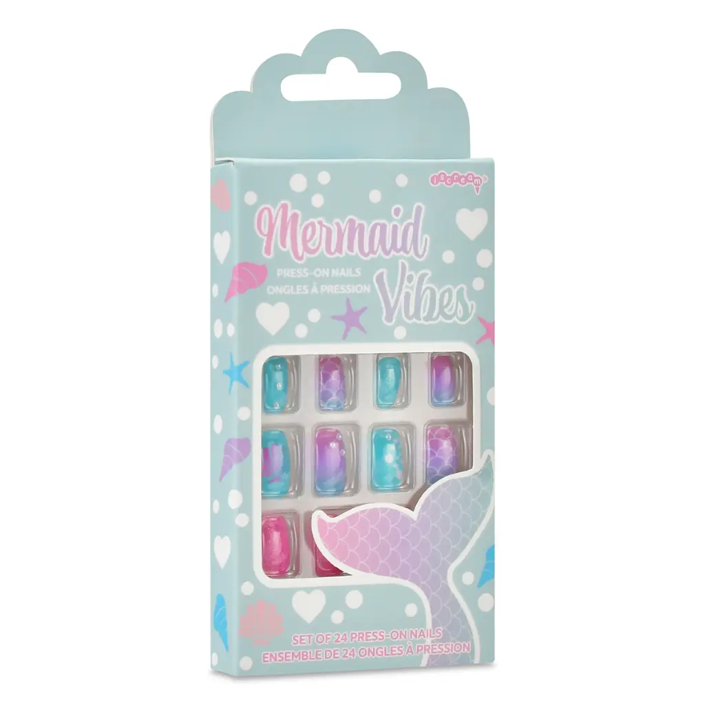 [815-445] Mermaid Vibes Press On Nails