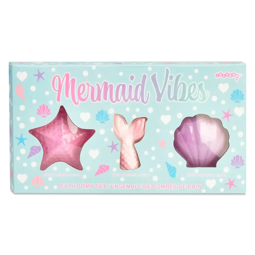 Mermaid Vibes Bath Bomb Set
