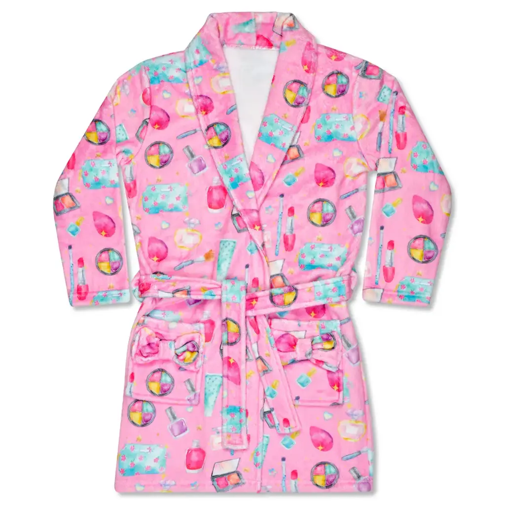 [820-4261XS-S] Beauty Fun Plush Robe (Youth X-Small/Small (4-8))
