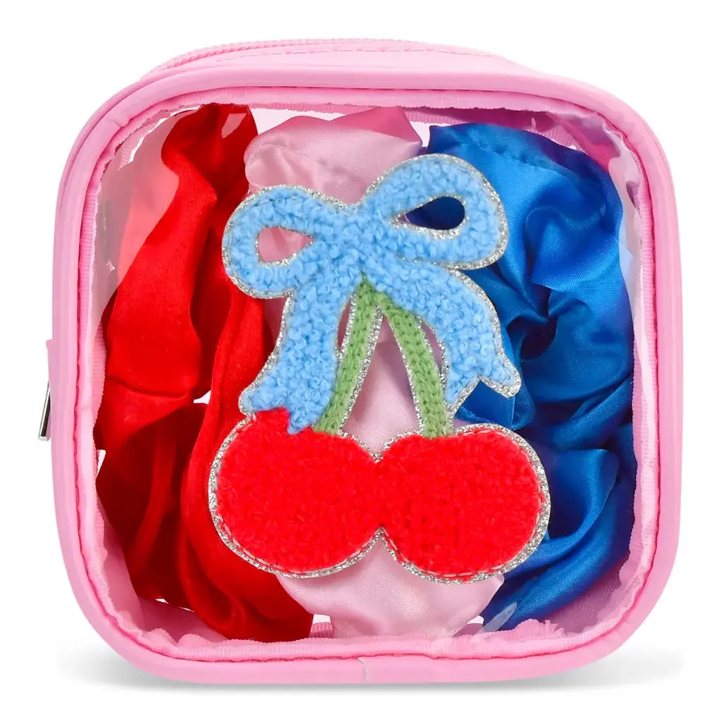 [880-623] Cherry on Top Scrunchie Set