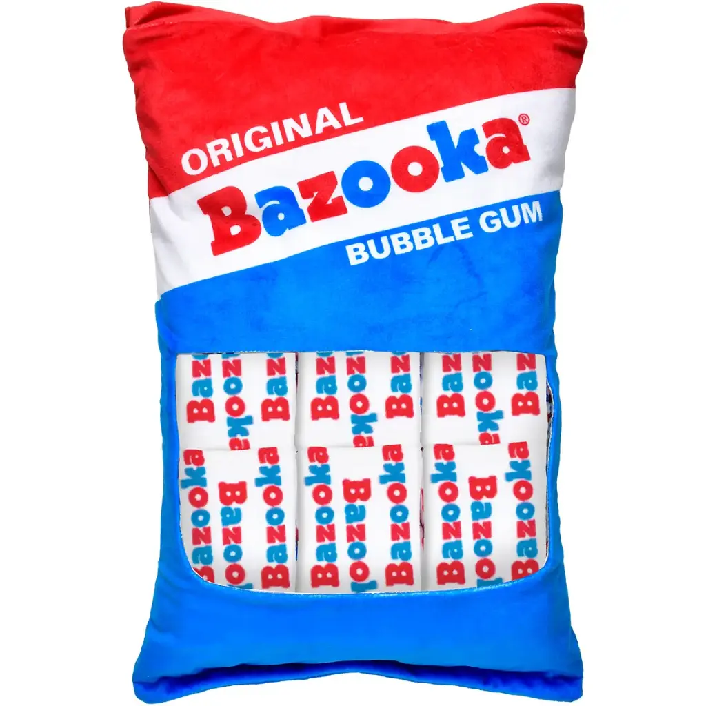 Bazooka Bubblegum Scented Packaging Plush