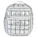 Icy Silver Puffer Lunch Tote 