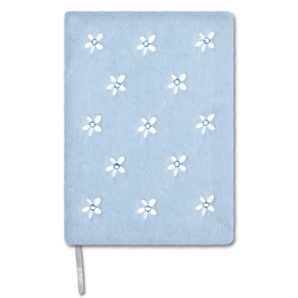 [724-1096] Blue Floral Journal