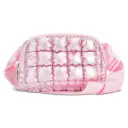 Icy Rose Puffer Belt Bag 