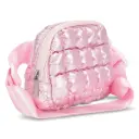 Icy Rose Puffer Belt Bag 