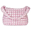 Icy Rose Puffer Overnight Bag 