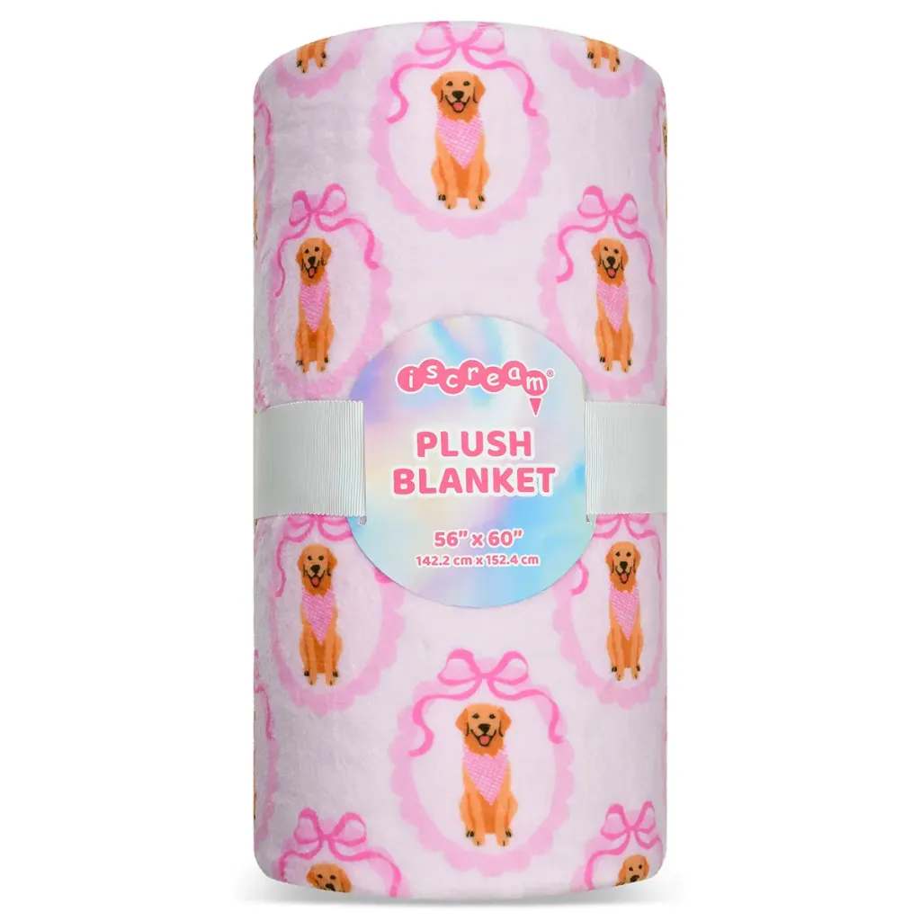 [780-5058] Golden Girl Plush Blanket
