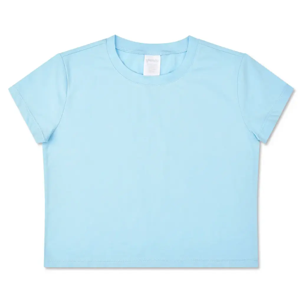 [820-4342S] Soft Blue T-Shirt (Youth Small (6-8))