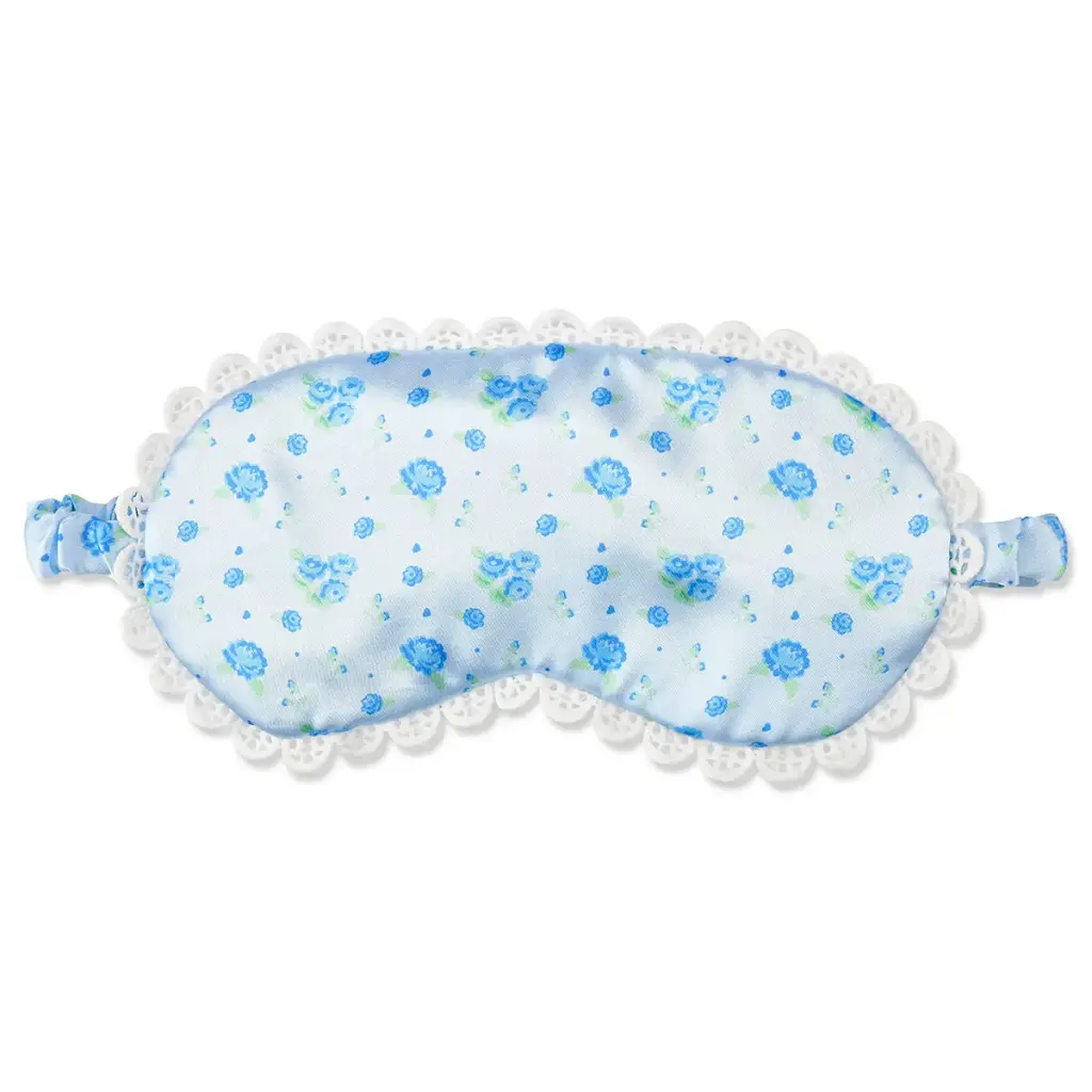 Blue Ditsy Eye Mask