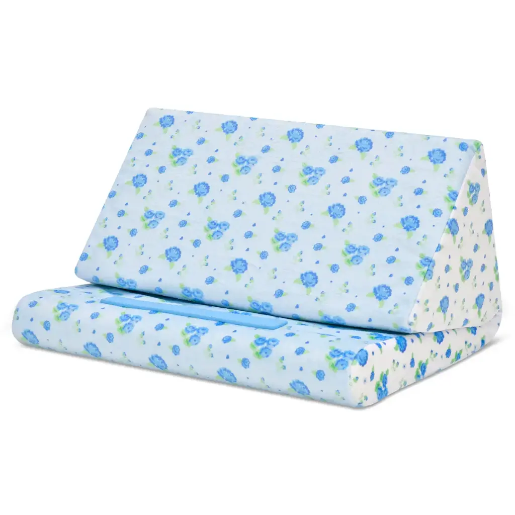[782-631] Blue Ditsy Tablet Pillow 