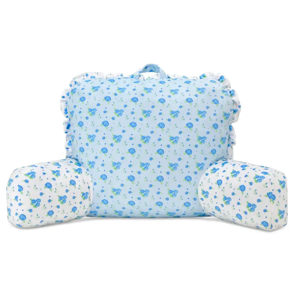 [782-632] Blue Ditsy Lounge Pillow