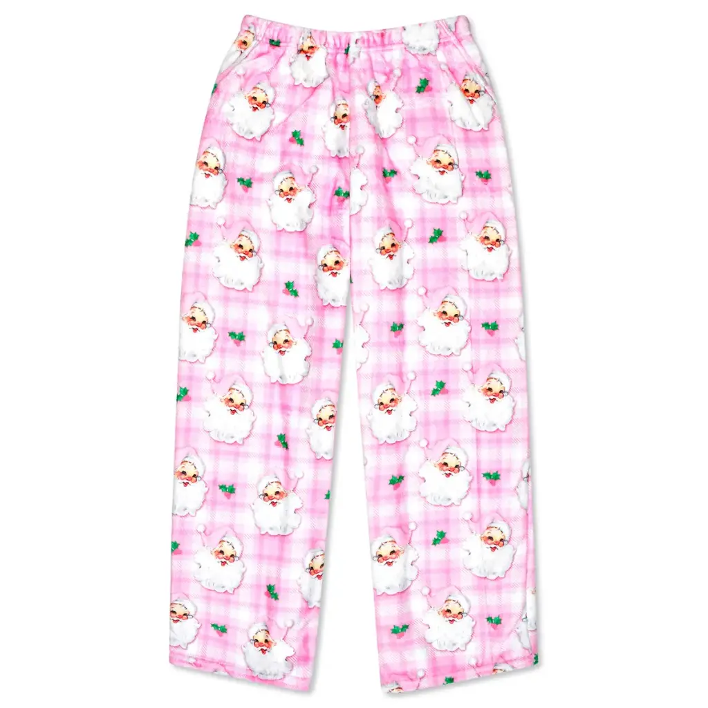 Merry Santa Plush Pants