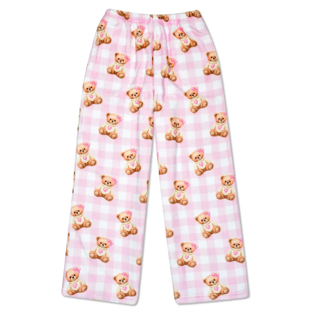 [820-4448XS] Beary Coquette Plush Pants (Youth X-Small (4-6))