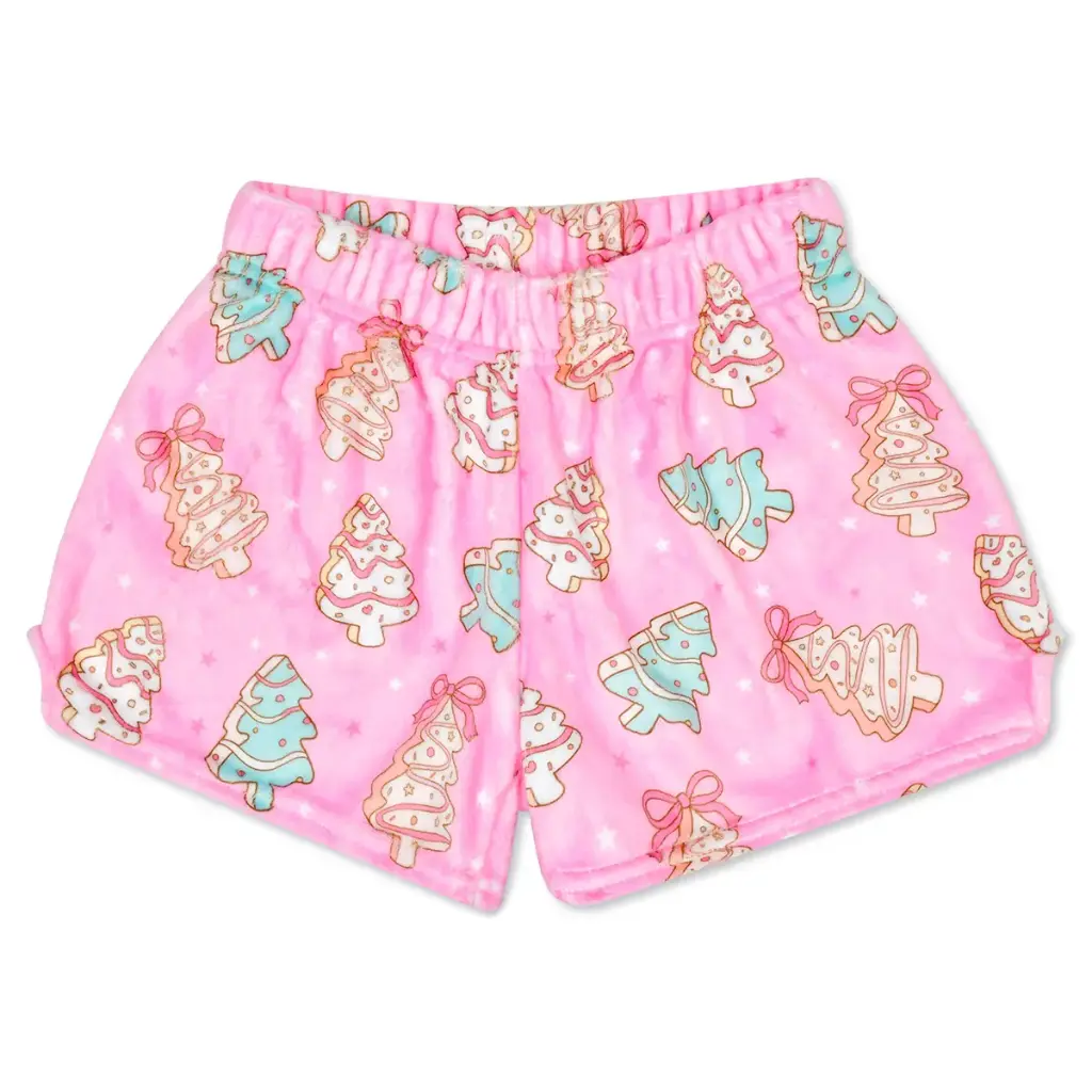 Holiday Cakes Plush Shorts