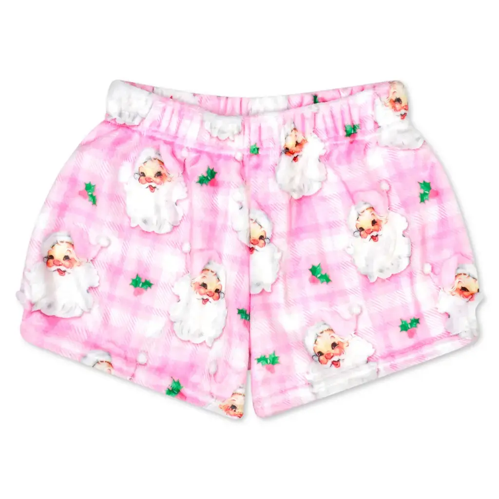 Merry Santa Plush Shorts
