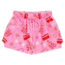 Peppermint Twist Plush Shorts