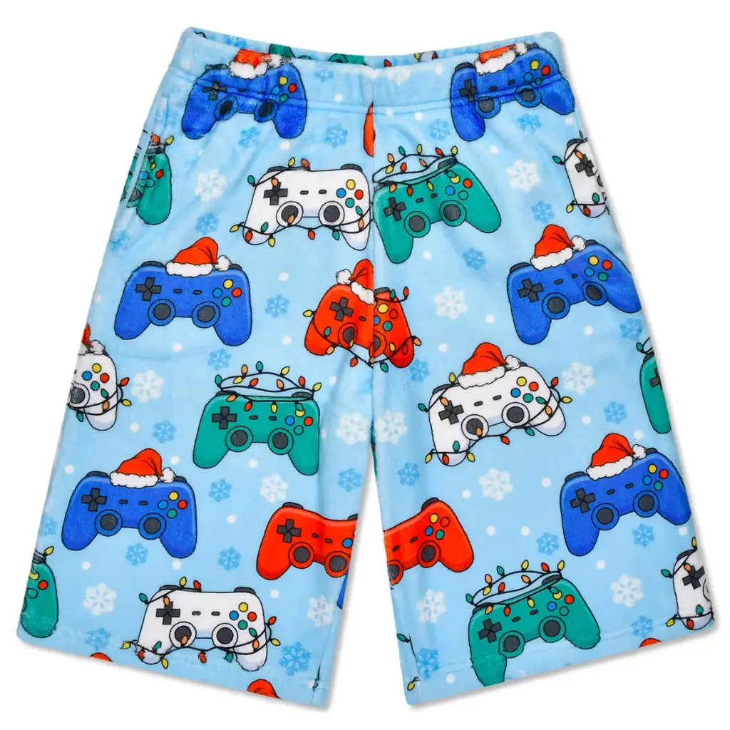 Holiday Gamer Plush Board Shorts