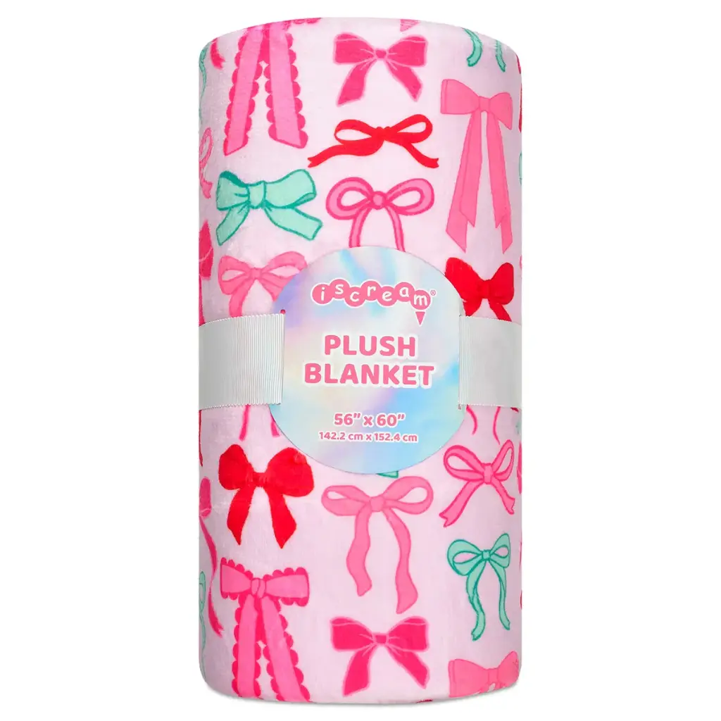 Merry Bows Plush Blanket