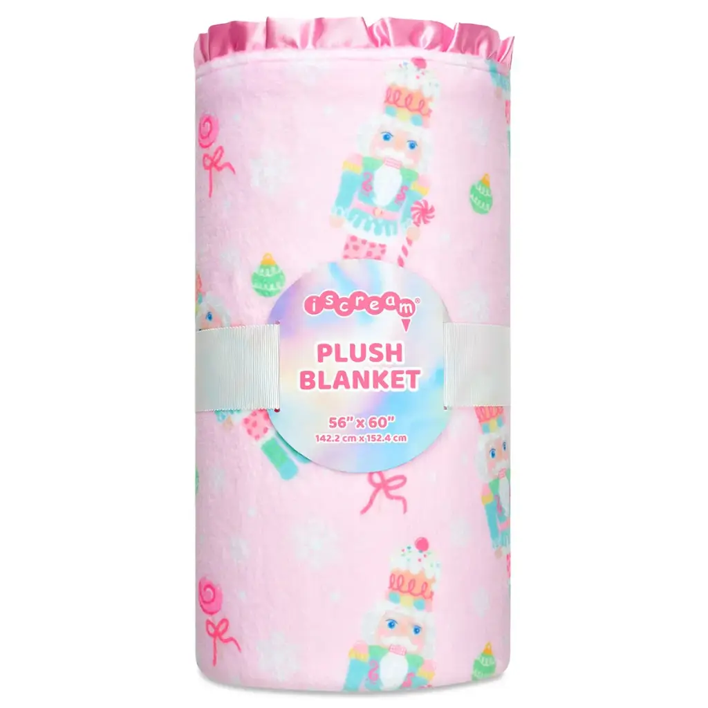 Nutcracker Treat Plush Blanket