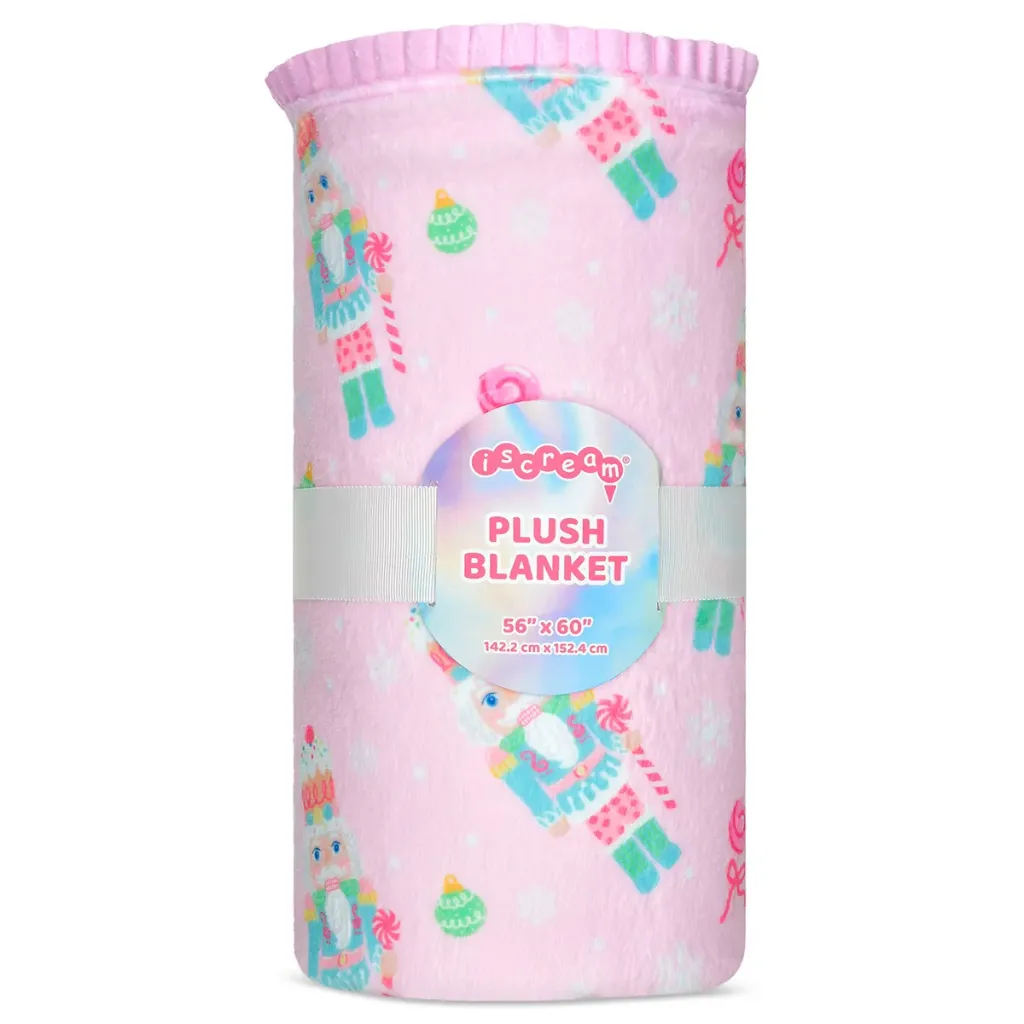 Nutcracker Treat Plush Blanket