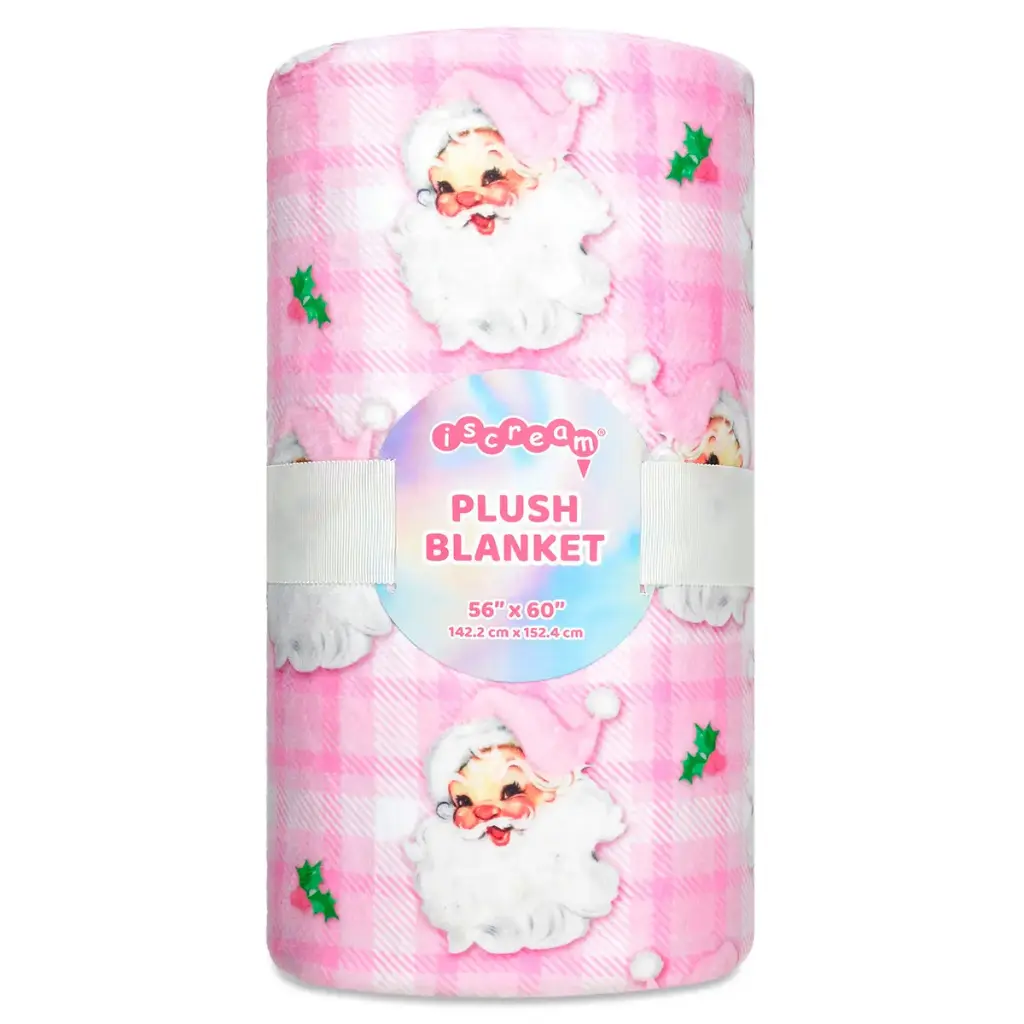 Merry Santa Plush Blanket