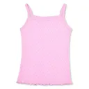 Pink Pointelle Tank and Shorts Set