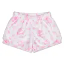 Pretty Pink Toile Plush Shorts
