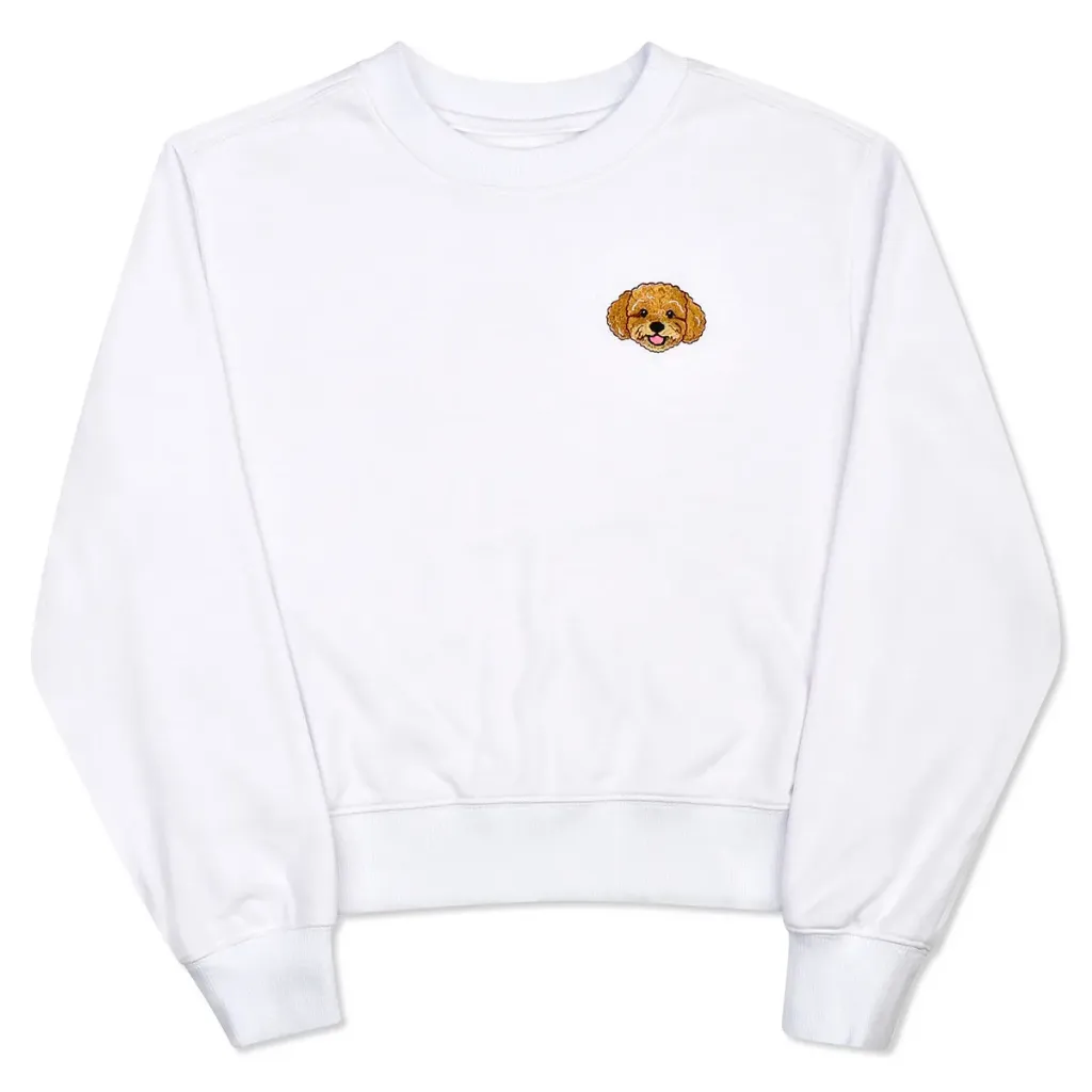 [820-4435S] Embroidered Dog Sweatshirt (Youth Small (6-8))