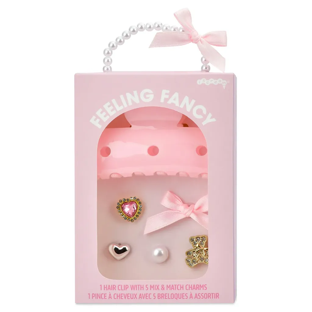 Pretty Pink  DIY Hair Clip