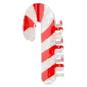 Candy Cane Hair Clip