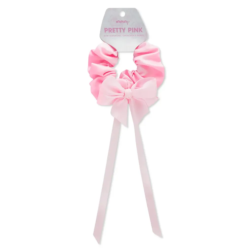 Satin Bow Scrunchie