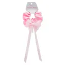 Satin Bow Scrunchie