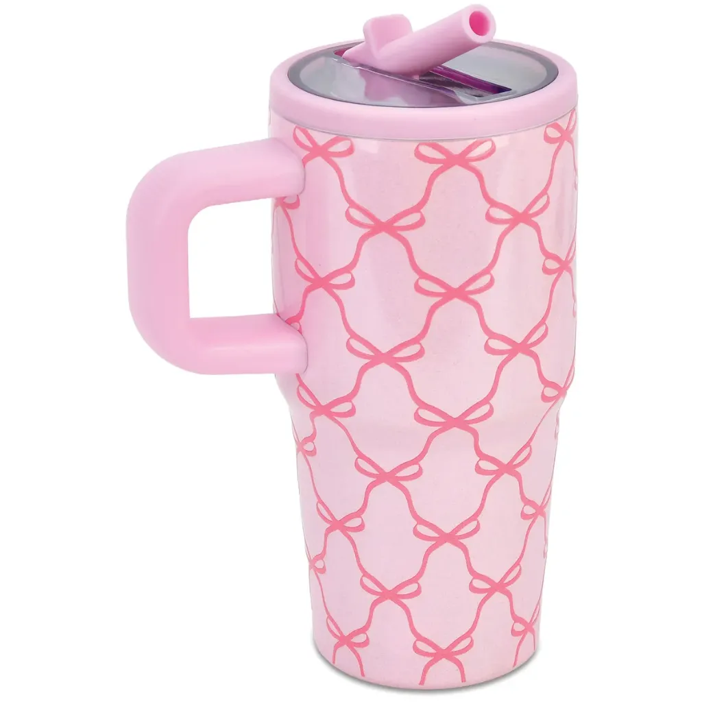 Sweet Trellis Bow Mini Travel Cup