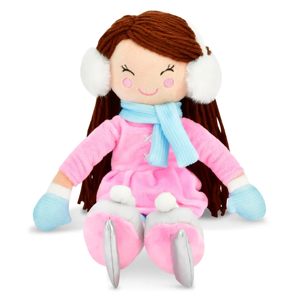 [780-5064] Ice Skater Girl Plush Character
