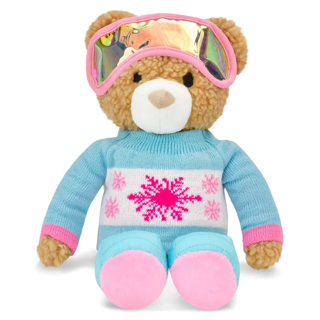 [780-5063] Ski Bear Plush Character