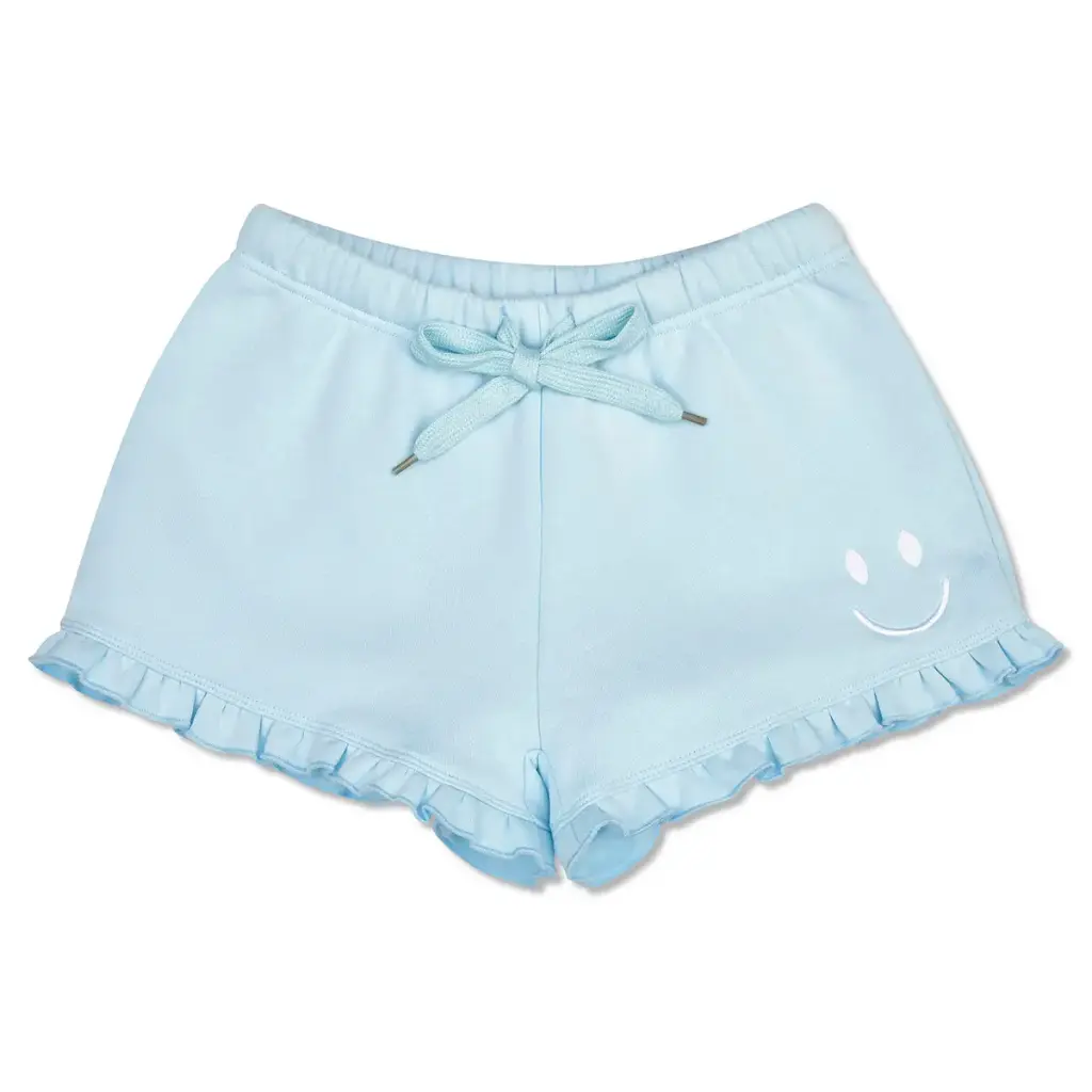 [820-4500S] Chase the Blues Away Sweat Shorts (Youth Small (6-8))