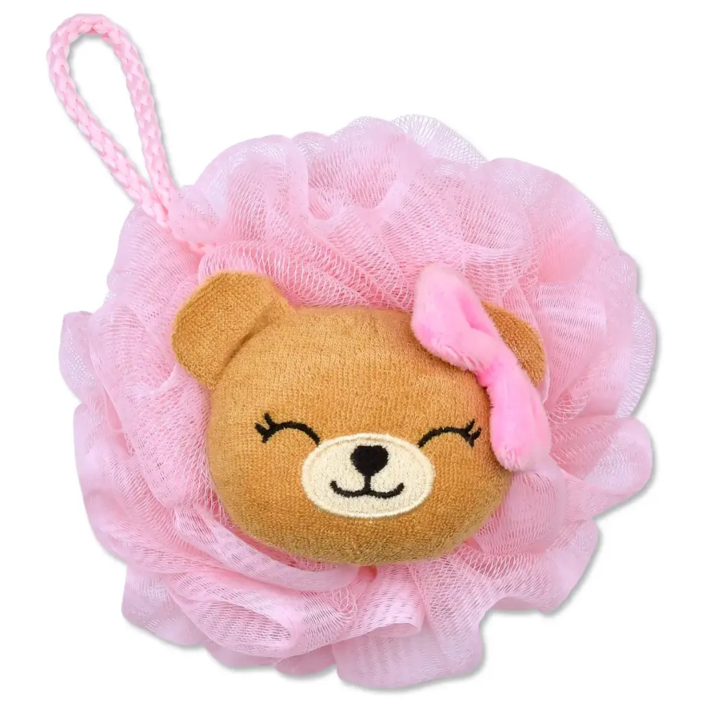 [815-512] Pretty Bear Bath Loofa