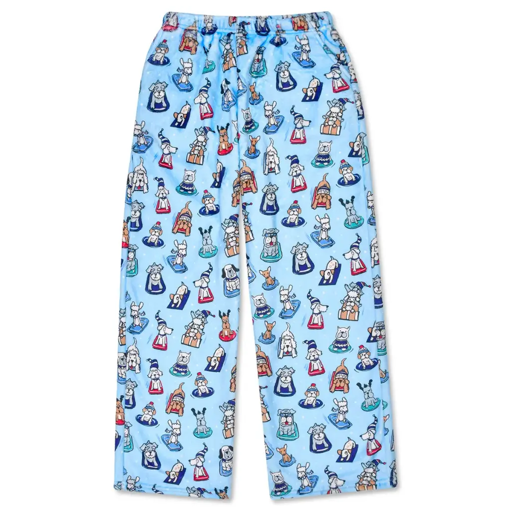 Polar Pups Plush Pants