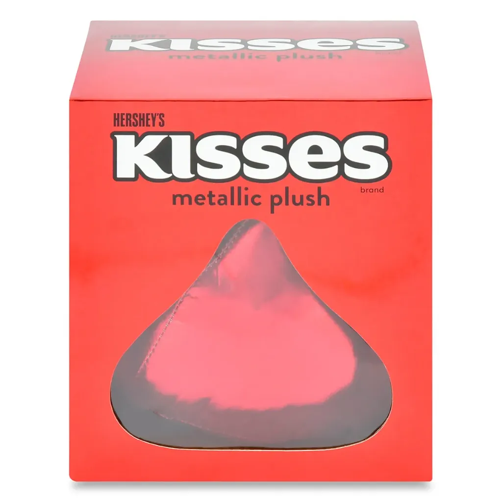 6" Red Hershey Kiss Plush