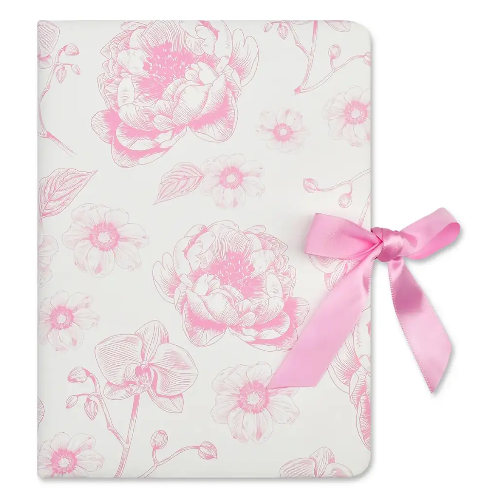 [724-1104] Pretty Pink Toile Journal