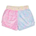 Ditsy Patchwork Plush Shorts