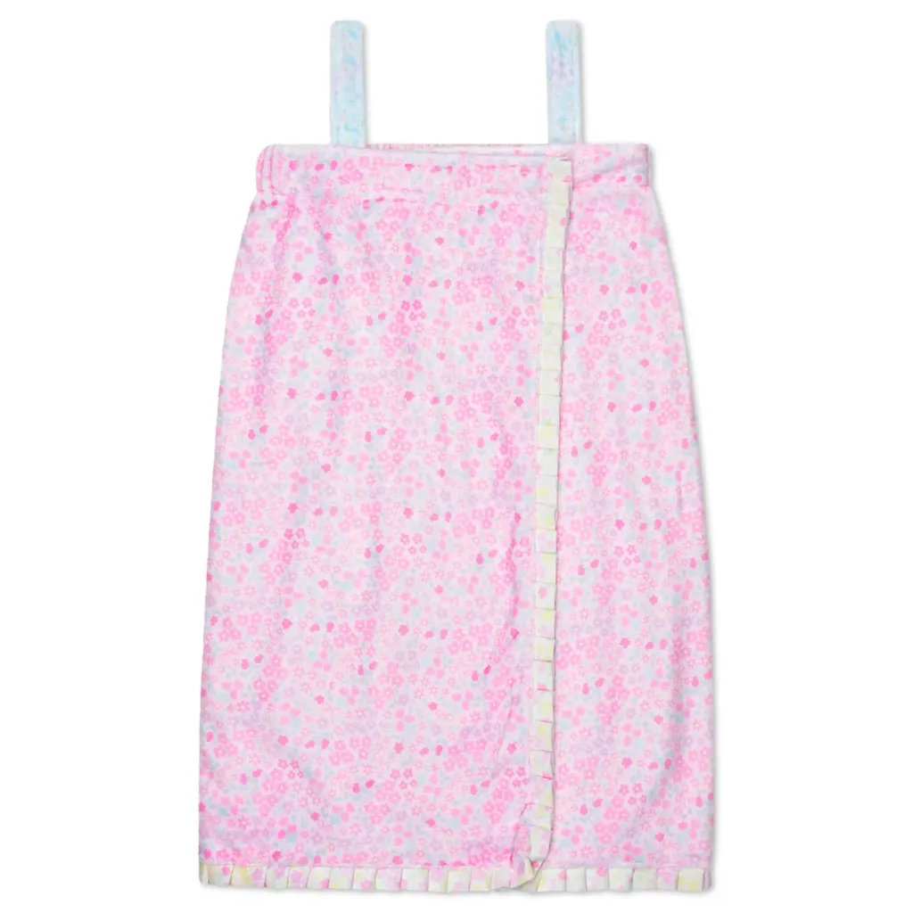 [820-4623XS-S] Ditsy Patchwork Spa Wrap (Youth X-Small/Small (4-8))