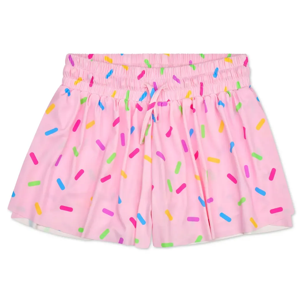 [820-4632S] Sweet Sprinkles Butterfly Shorts (Youth Small (6-8))