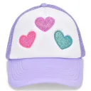 Glitter Hearts Trucker Hat
