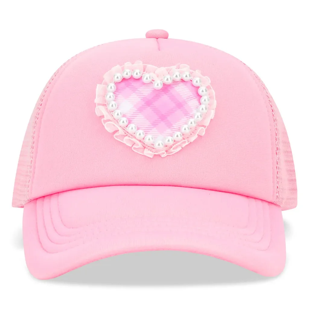 Pearl Heart Trucker Hat