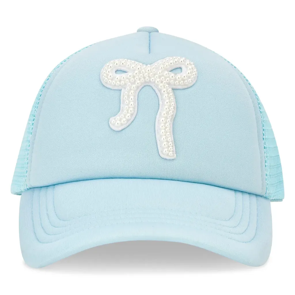Pearl Bow Trucker Hat