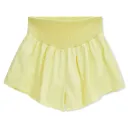 Butter Yellow Wide Band Shorts