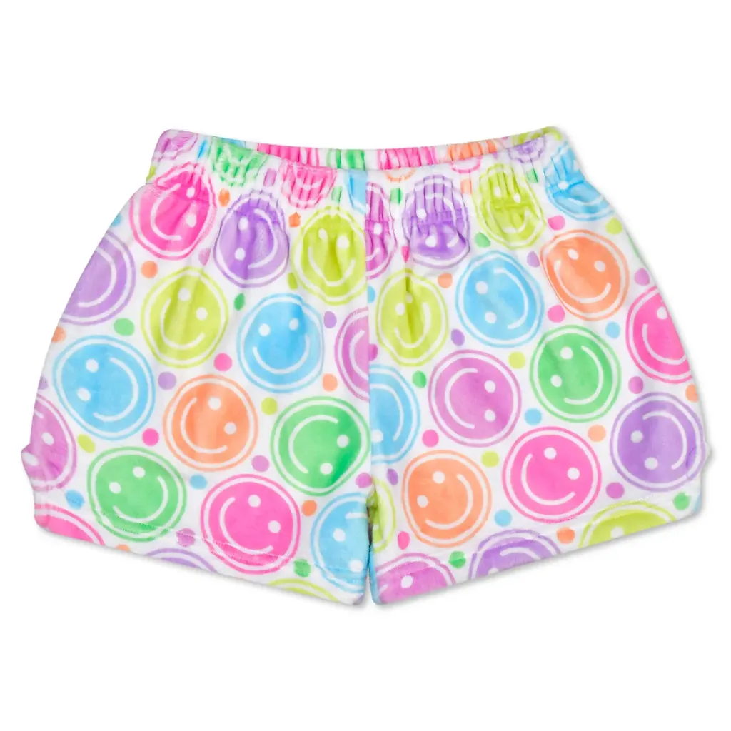 [820-4609XS] All Smiles Plush Shorts (Youth X-Small (4-6))