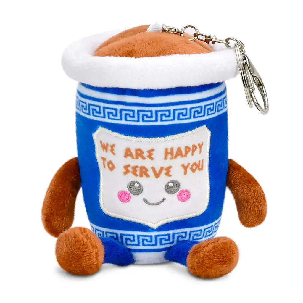 [860-735] Happy to Serve You Bag Charm